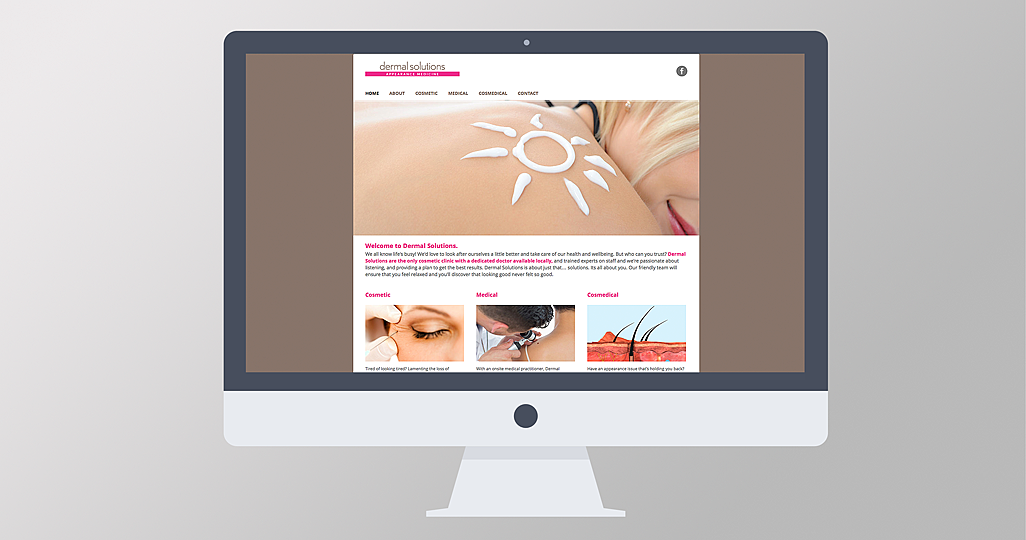 Dermal Solutions website