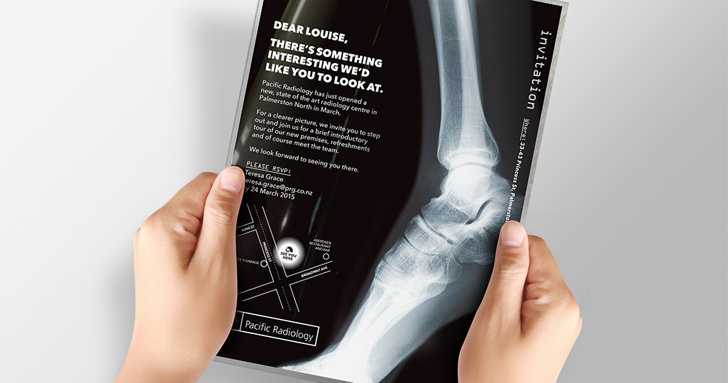 Pacific Radiology invitation design 2