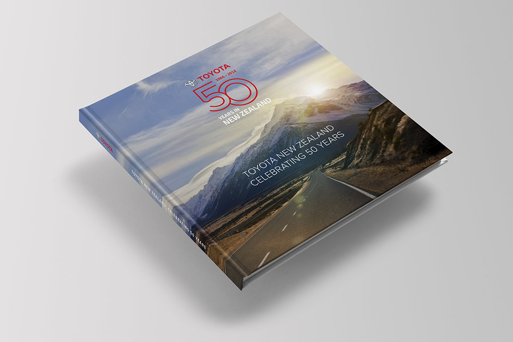 Toyota New Zealand history book cover image