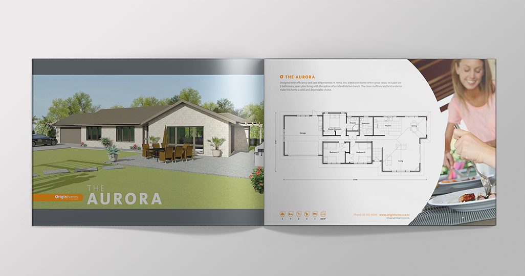 Origin Homes brochure 4st example