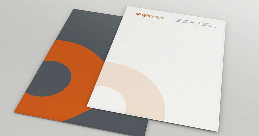 Origin Homes letterhead