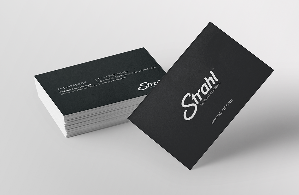Strahl business cards